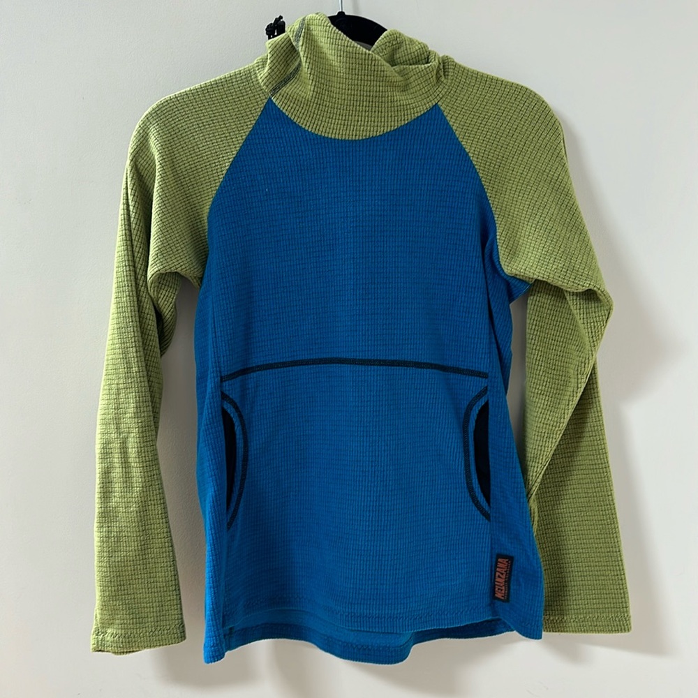 Women’s XS Melanzana waffle hoodie